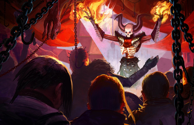 Mestre de Círculo Rakdos | Arte de Jason Felix